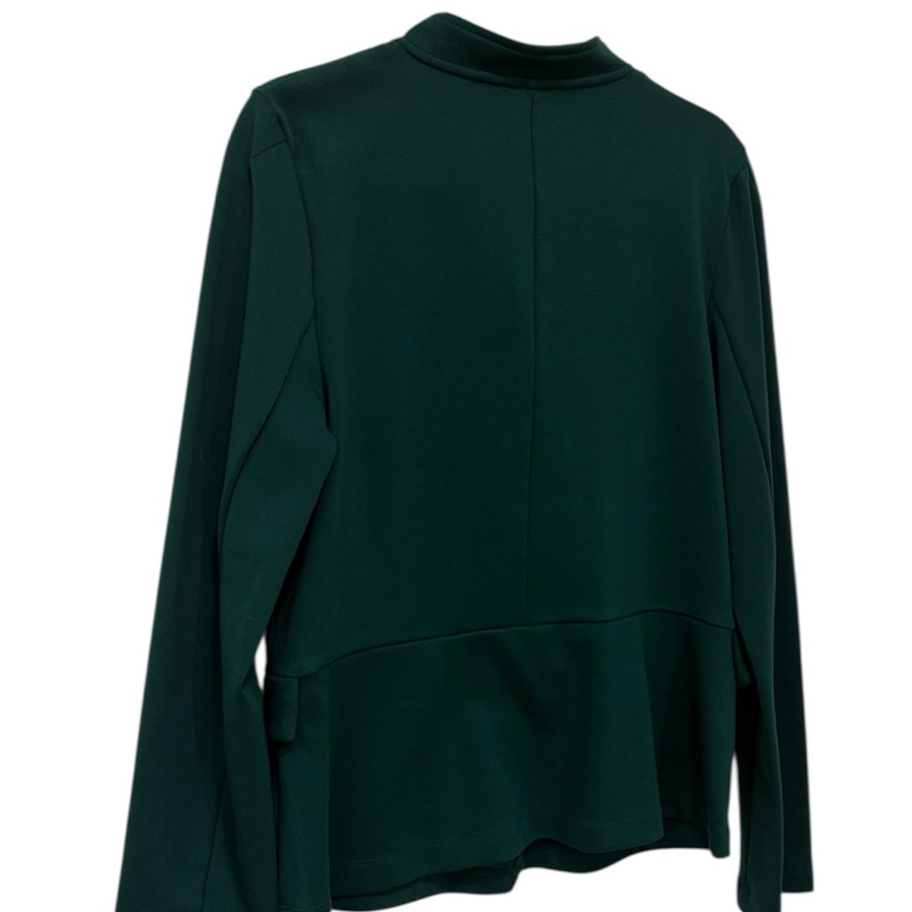 Tommy Hilfiger Dark Green Blazer with Pearl Buttons - Picture 4 of 5